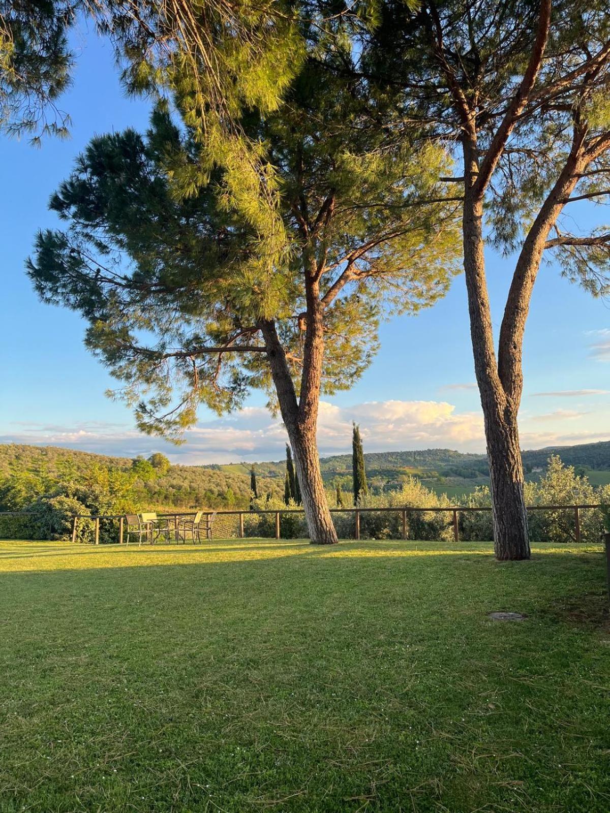 Вілла Fattoria Abbazia Monte Oliveto Сан-Джиміньяно Екстер'єр фото